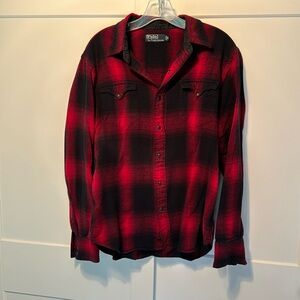 Polo Ralph Lauren flannel shirt, men’s size M